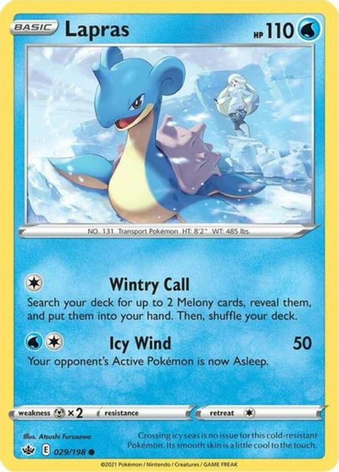 Lapras - 029/198 - Common - Near Mint