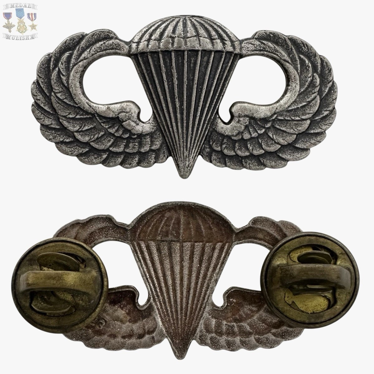 VIETNAM WAR ARMY JUMP WINGS PARACHUTIST BADGE INSIGNIA AIRBORNE G