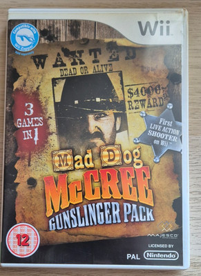 Mad Dog McCree: Gunslinger Pack (Nintendo Wii, 2009) Videospiel