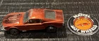 Vintage 1968 Hot Wheels Redline Custom Mustang "Copper" w/Button