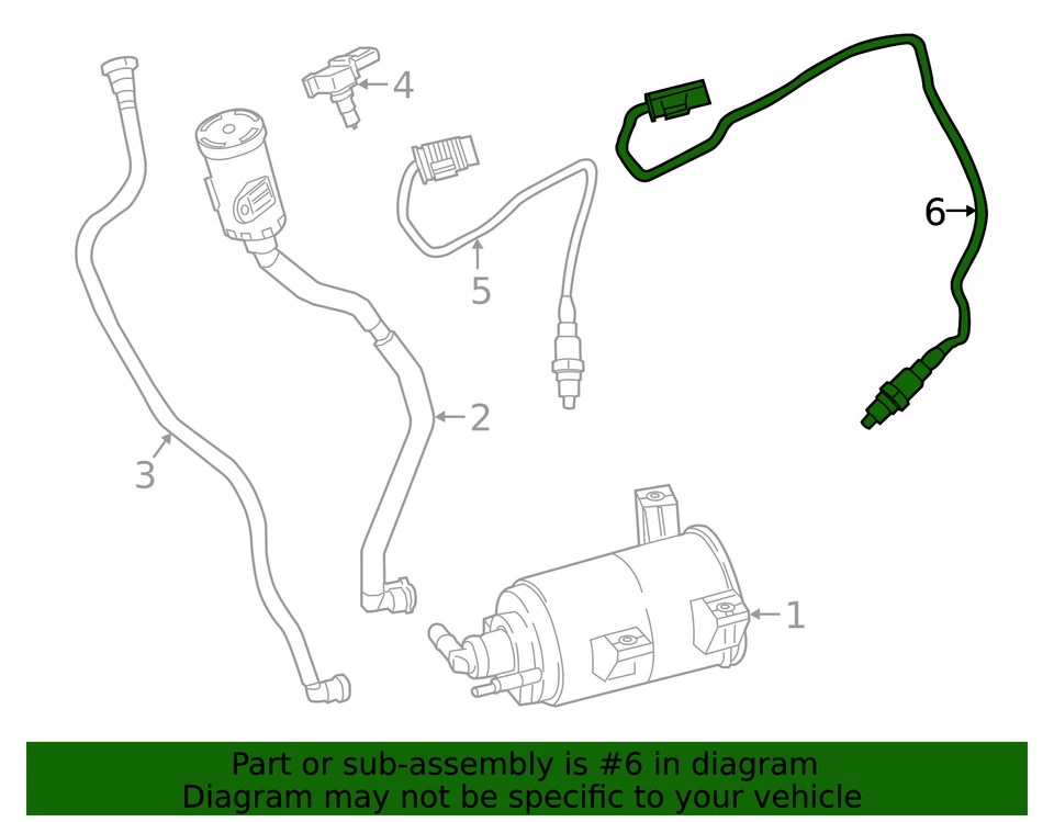 Genuine BMW Oxygen Sensor 11-78-9-502-094 - Image 2 of 2
