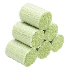 12 Rolls Latch Hook Yarn, Latch Hook Kit Yarn Hook Rugs Crochet, Light Green