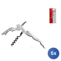 6X Korkenzieher Cam Inox 2L Soave Home