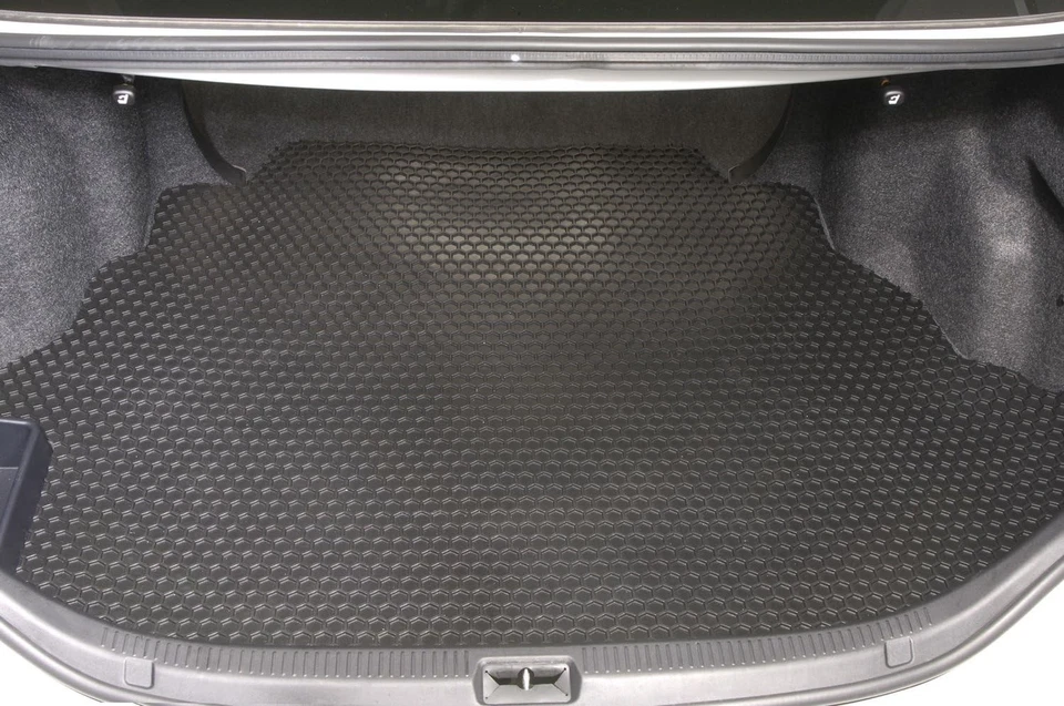 Cargo Trunk HexoMat Rubber Custom Mat for FORD - Made in USA - Image 3 of 4
