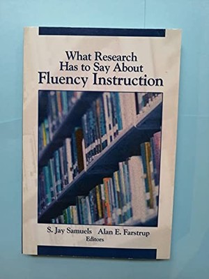 What Research Has to Say About Fluency Instruction Paperback / softback Book The