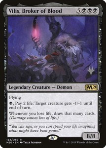 Vilis, Broker of Blood #122 Core Set 2020 Promo Pack
