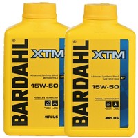 2 L Semi-Synthetisches MotorradöL 4T Bardahl XTM Synt 15W50 Jaso MA2 Polar Plus