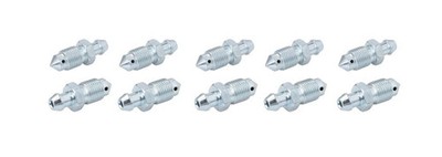 10x Bleeder Screw Brake Caliper Bleed Nipple Valve Universal 30Mm M10x1