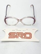 NOS, Vintage SRO, Sarah, Lavender, 54-17-140, Handmade USA, Old School Frames