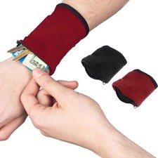 Wrist Wallet Pouch Fitness Band Wristbands Travel Cycling Sport Wallet for Gym
