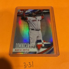2021 Topps Chrome David Ortiz #B-2 Beisbol Insert