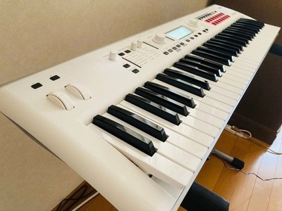Korg Kross2 61 SC White Synthesizer Limited Edition with Soft Case from Japan