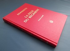 Donizetti La fille Du Regiment Vocal & Piano Score French / English Hardback IMC