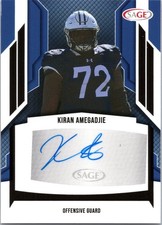 2024 SAGE HIT Low Series - Autographs Kiran Amegadjie #A-KA (AU, RC)