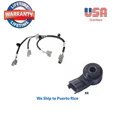 4  PCS Knock Sensor & Wire Harness Assembly Set Fit Toyota Sequoia Tundra 5.7L