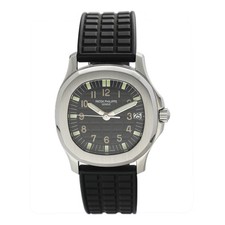 Patek Philippe Aquanaut 5066/1A Black Dial Mens Watch Box Papers