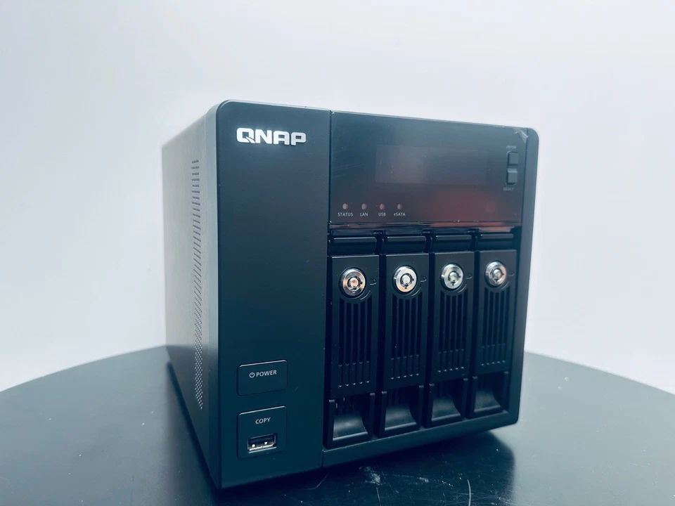 Qnap TS-469 Pro Turbo NAS 3x 3TB HDD - 4-Bay Network Attached Storage Server - Image 4 of 4