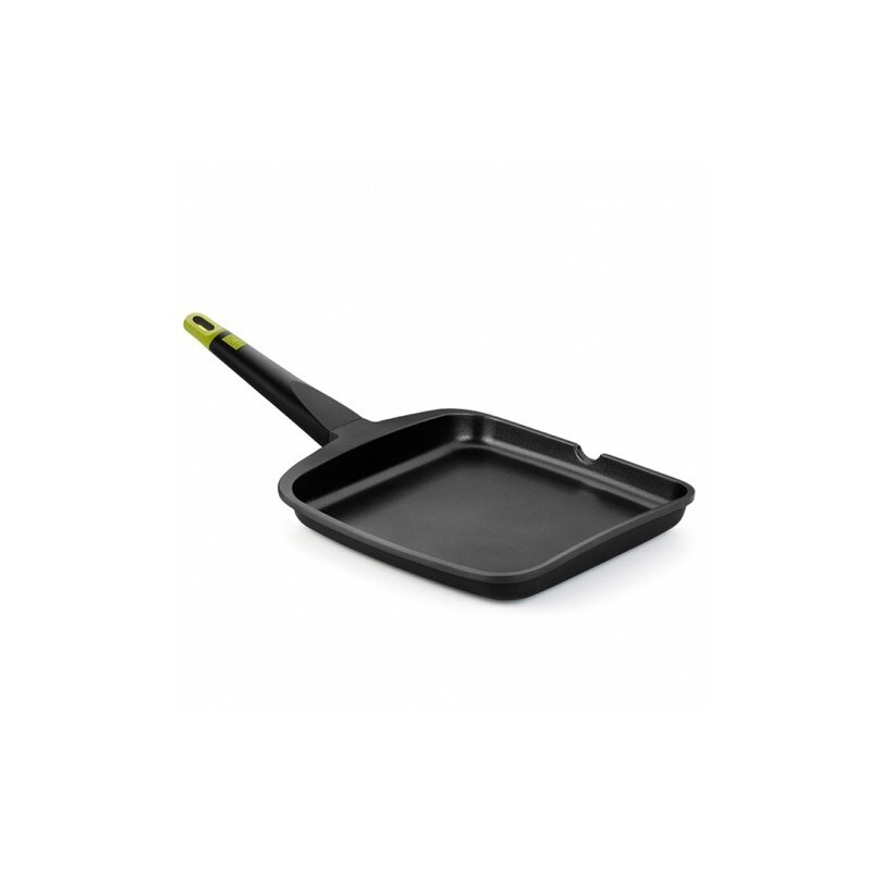 Sarten Grill Liso Foodie 28 Cm En Oferta Grill 28Cm Bra Foddie