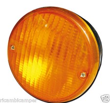 Fanale Posteriore Tondo Arancione  Ricambi Camper Laika Ecovip di serie arancio