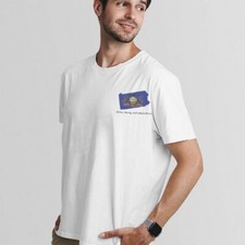 Pennsylvania UnisexTshirt-State Flag With Motto Printed