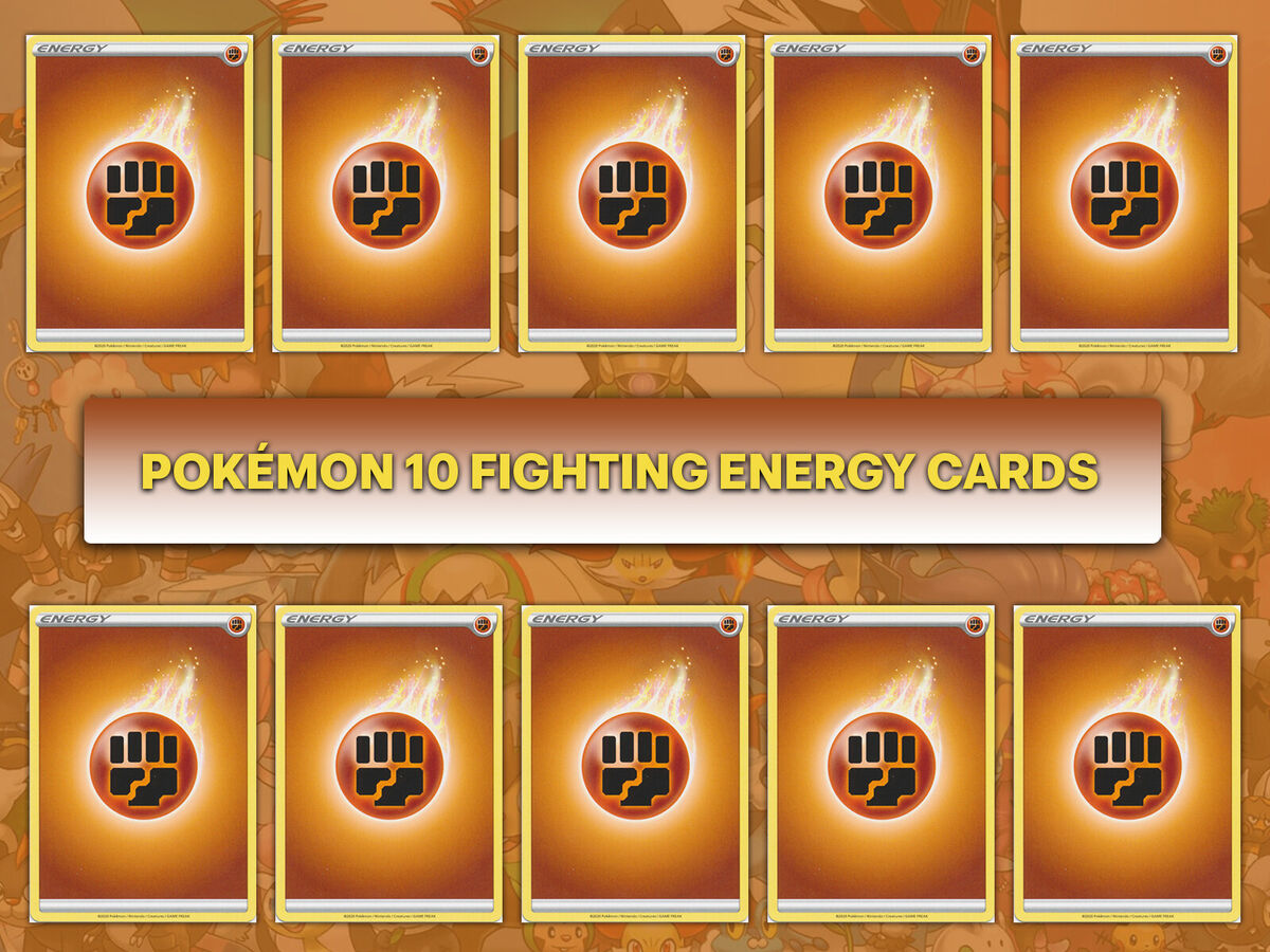 Pokemon 10 Card Energy Pack: Choose Your Energy! All Near Mint, Fast  Shipping! 