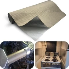 Adhesive Backing Exhaust Heat Shield 12'' X 24'' Insulation High-temp Protection