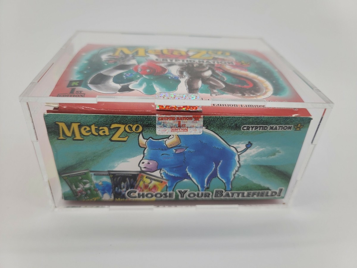 Metazoo Ufo Booster Box Acrylic Display Case For Metazoo Booster Box Clear Protective Showcase Acrylic Card Box Protector Metazoo Ufo Booster Box Acrylic Display Case For Metazoo Booster Box Clear Protective Showcase Acrylic Card Box Protector