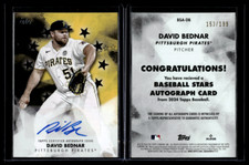 2024 Topps Series 1 Baseball Stars Autograph Black #BSA-BD David Bednar /199