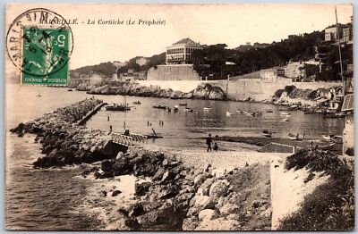 1910's Marseille - La Corniche (Le Prophete) France Posted Postcard