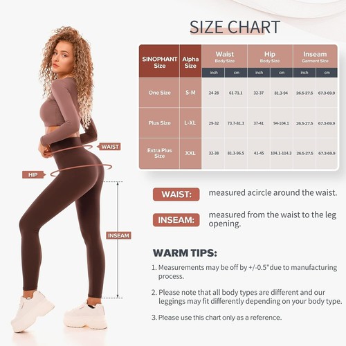 High Waisted Leggings for Women - Full Length Capri Buttery Soft Yoga Pants f... - Picture 7 of 8