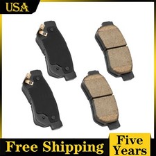4pcs Rear Ceramic Brake Pad Kit for 2007-2010 Hyundai Elantra 99-2008 Sonata