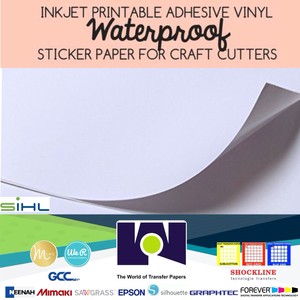 Vinilo Imprimible Tinta Jet MATE 40 Hojas, 8.5\