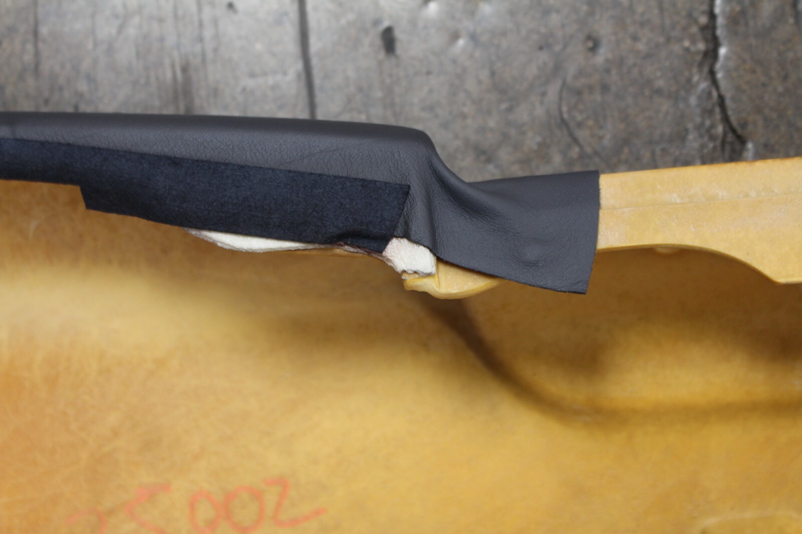 Ferrari 456, Rear Headrest Trim Panel, Broken Tabs, Used, P/N 655511