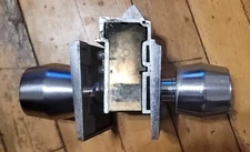 Antique Russwin (Corbin)  Nickel Plated Brass Lock 