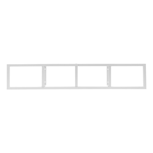  2PCS White Wall Mount 34 In Media Storage Rack CD DVD Organizer Stand Holder - Picture 9 of 13