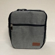 Femuar Grey Insulated Lunch Bag New