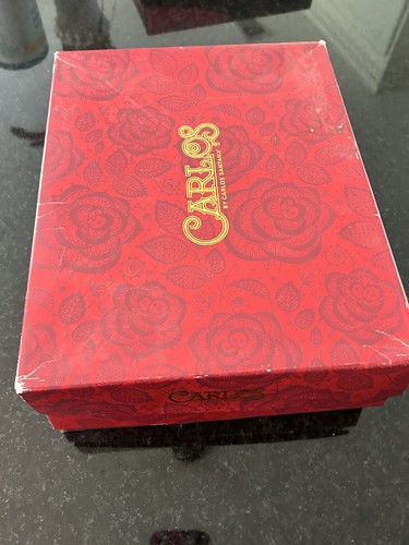 Carlos by Carlos Santana Danielle Heels Black White Shoes Sz 9 W/ Box - Picture 2 of 15