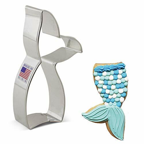 Formina per biscotti a forma di coda di sirena Ann Clark Cookie Cutters, (y3V)