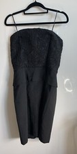 Stella Mccartney Target womens  pencil dress size 12 Strapless Preowned