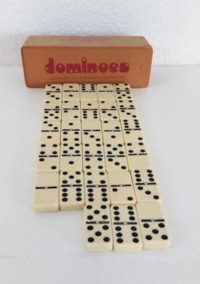 Ancien jeu dominos bois et os - Collection