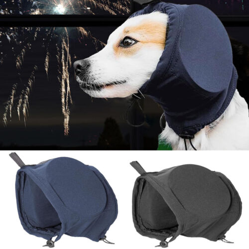 Adjustable Dog Pet Cat Ear Muffs Cover Noise Protection Anxiety Relief Calming