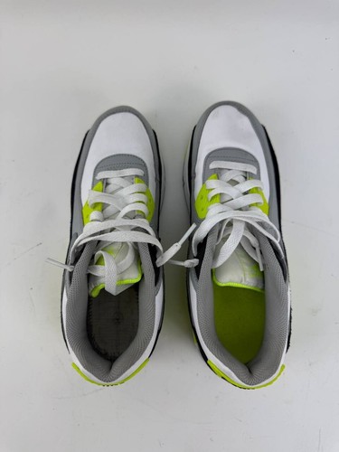 Nike Air Max 90 OG VOLT Gray Neon Green Yellow CD6864-101 - Size 6.5Y Womens 8 - Picture 2 of 10