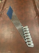 Vintage Northwestern Golf Linda Hunt Autograph Iron Set 3-PW 8 Clubs Steel RH