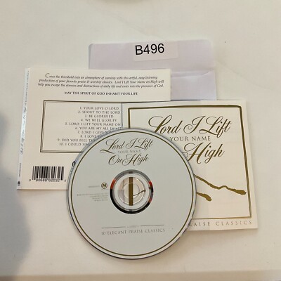Lord I Lift Your Name on High CD, Mar-2002 No Case No Tracking #B496