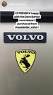 Moose Decals Pair (2) Of Genuine Prancing For Volvo - 3" Yellow Vinyl Stickers, Made In USA Moose Stickers - Foto 7