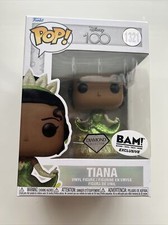 Funko Pop Tiana 1321 Colección Diamante BAM Exclusivo Disney 100