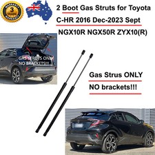 2 Tailgate Boot Gas Struts for Toyota C-HR CHR 2016-2023 NGX10R NGX50R ZYX10R