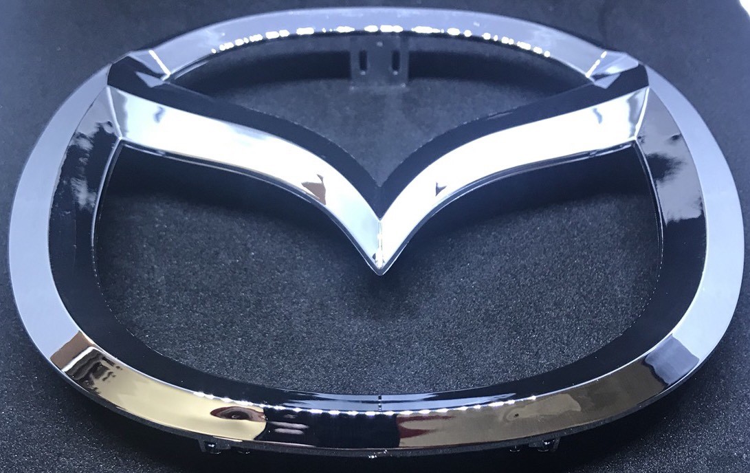 Mazda 2, 3, 5, 6 & Mazdaspeed6 New chrome front emblems C235-51