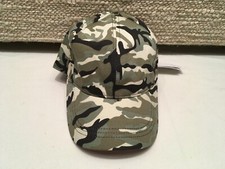 Camo Print Baseball Cap - Green, One Size Unisex One Size fits All Adjustable NT