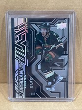 Matt Boldy 397/499 Obsidian Rookies 2022-23 UD SPX Hockey Minnesota Wild (JC7)